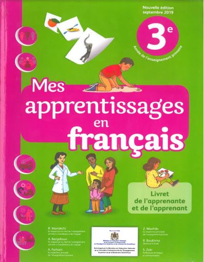 Livret de l'éléve : Mes apprentissages en français 3 AEP